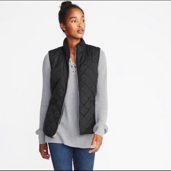 Old Navy Jackets & Blazers - Old Navy black sleeveless vest